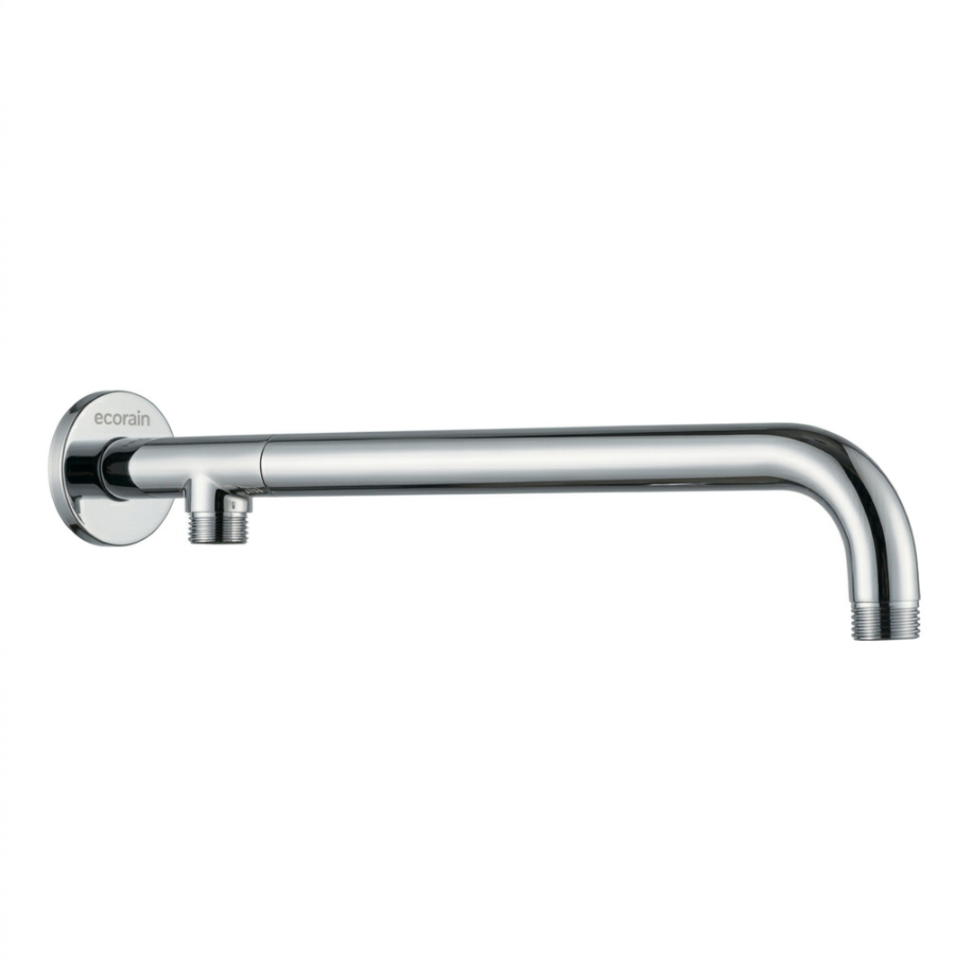 Hoofddouche Douchearm 44 cm met Slangaansluiting - Chroom