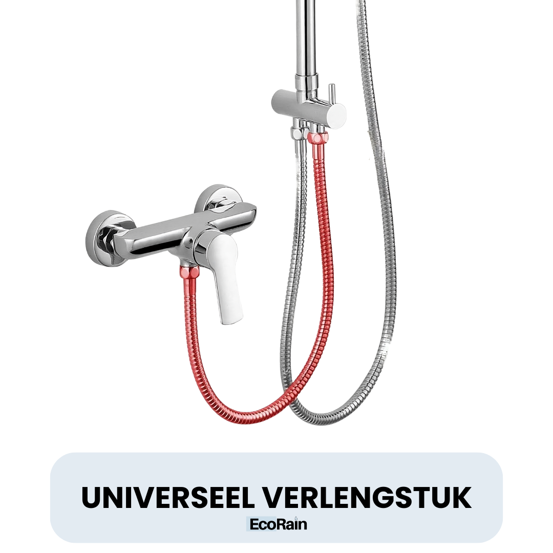 Universele Aansluitingsslang 80 cm - Zwart