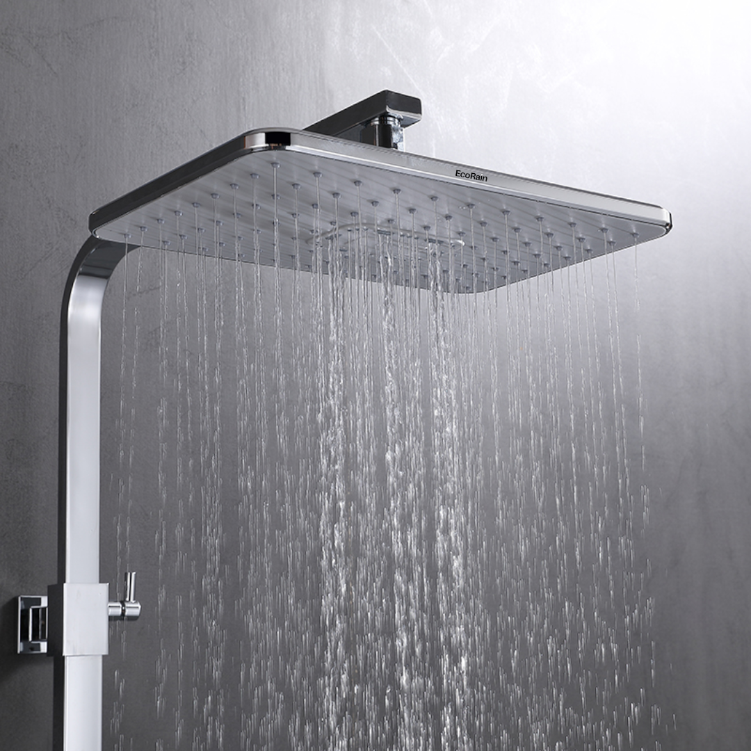 hoofddouche waterbesparend chroom 30 cm