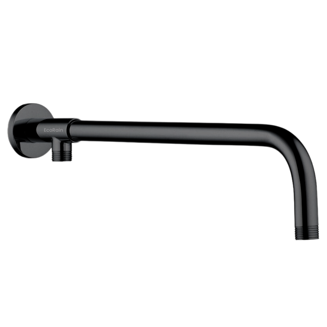 Hoofddouche Douchearm 48 cm - Zwart