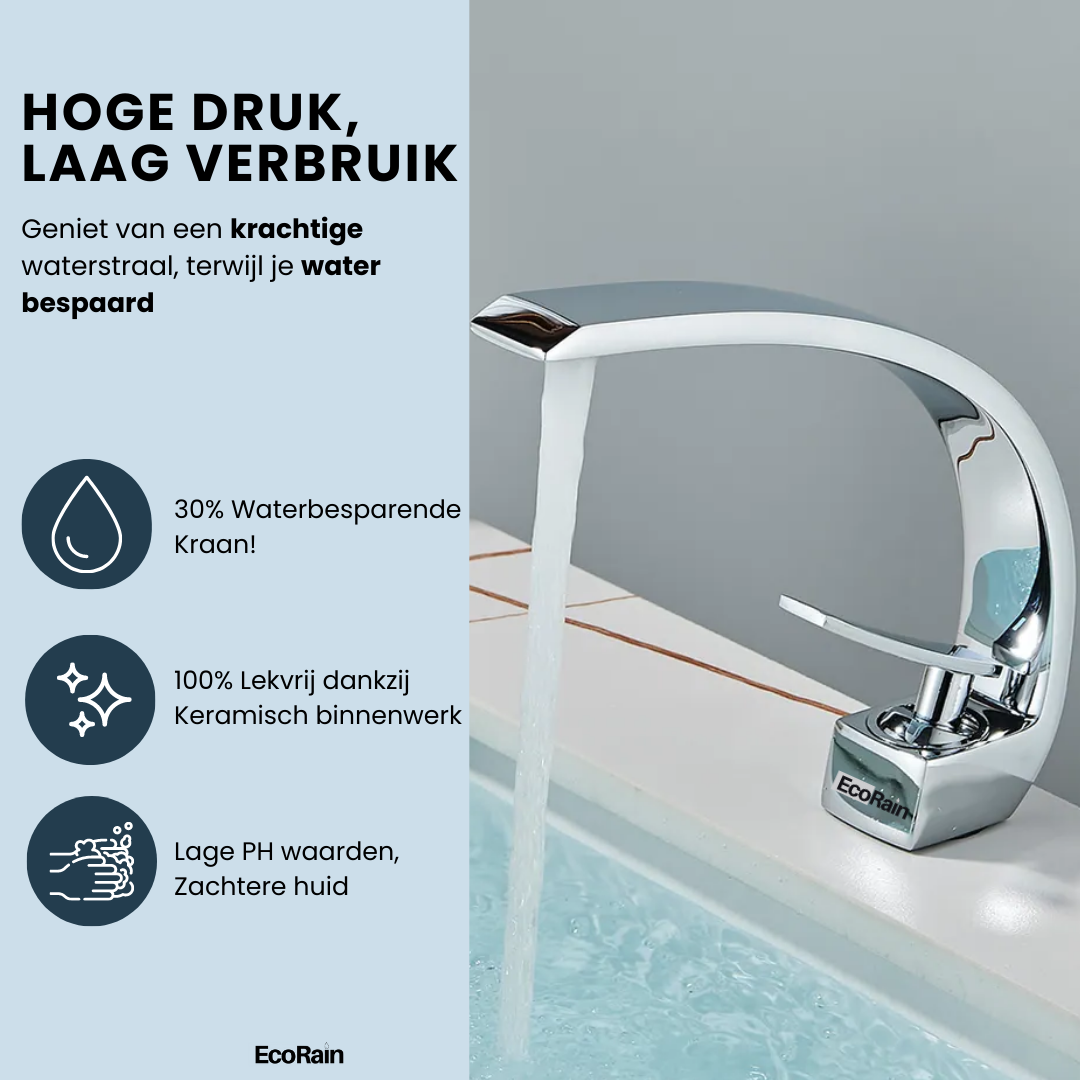 Wastafelkraan Sophie Designer - Chroom
