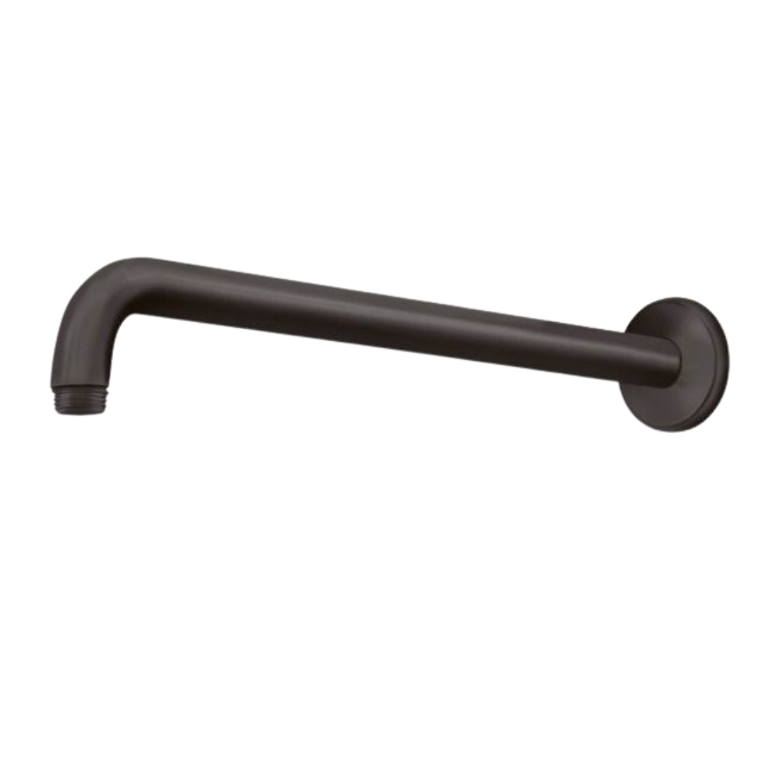 Shower arm 38 cm - Black