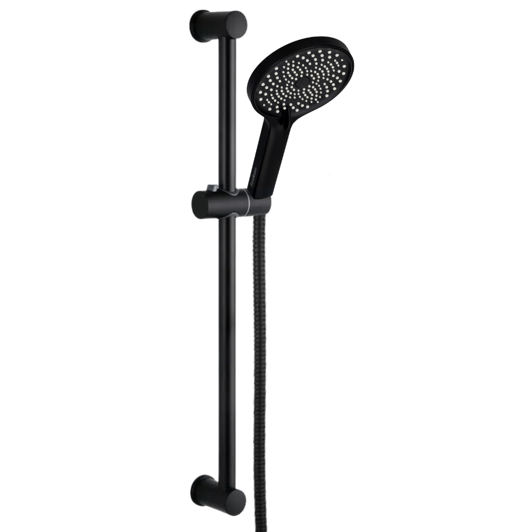 Stainless steel shower bar Charly - Black