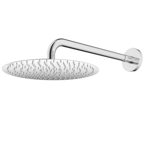 Ronde Hoofddouche met douchearm Tyler 30 cm - Chroom