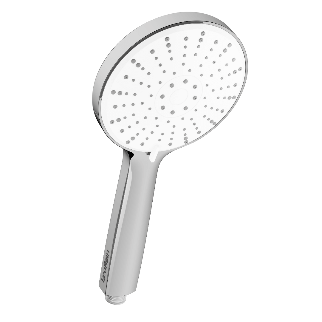 EcoRain Water Saving Shower Head Mark 12 cm - Chrome