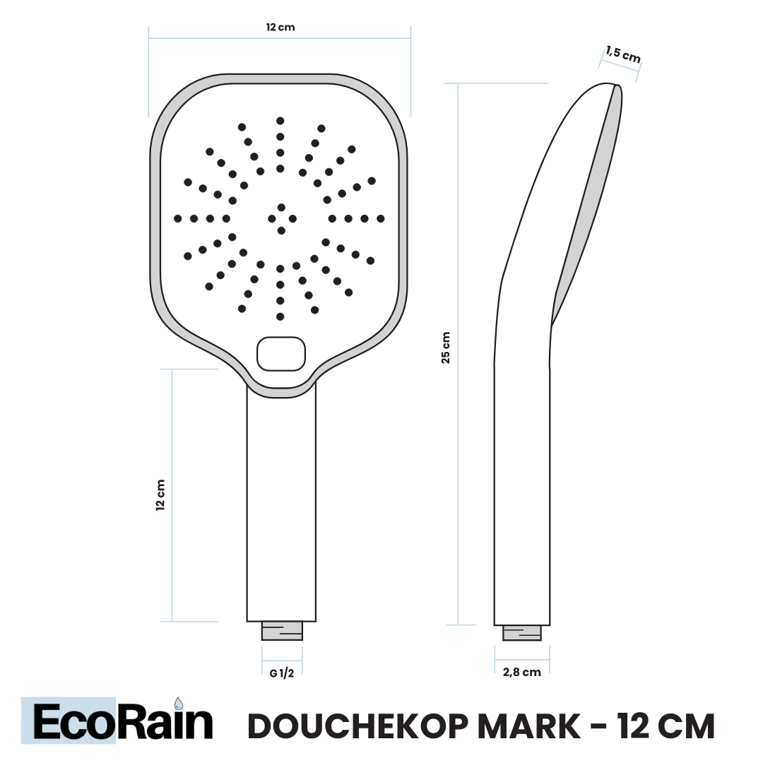 JMLIEBEN Douchekop 12 Inch Regendouchekop SUS304 Roestvrij Staal Met Anti Kalksproeiers Vierkant 30 X Cm Chroom 689695505 JMLIEBEN Douchekop 12 Inch Regendouchekop SUS304 Roestvrij Staal Met Anti Kalksproeiers Vierkant 30 X Cm Chroom 689695505