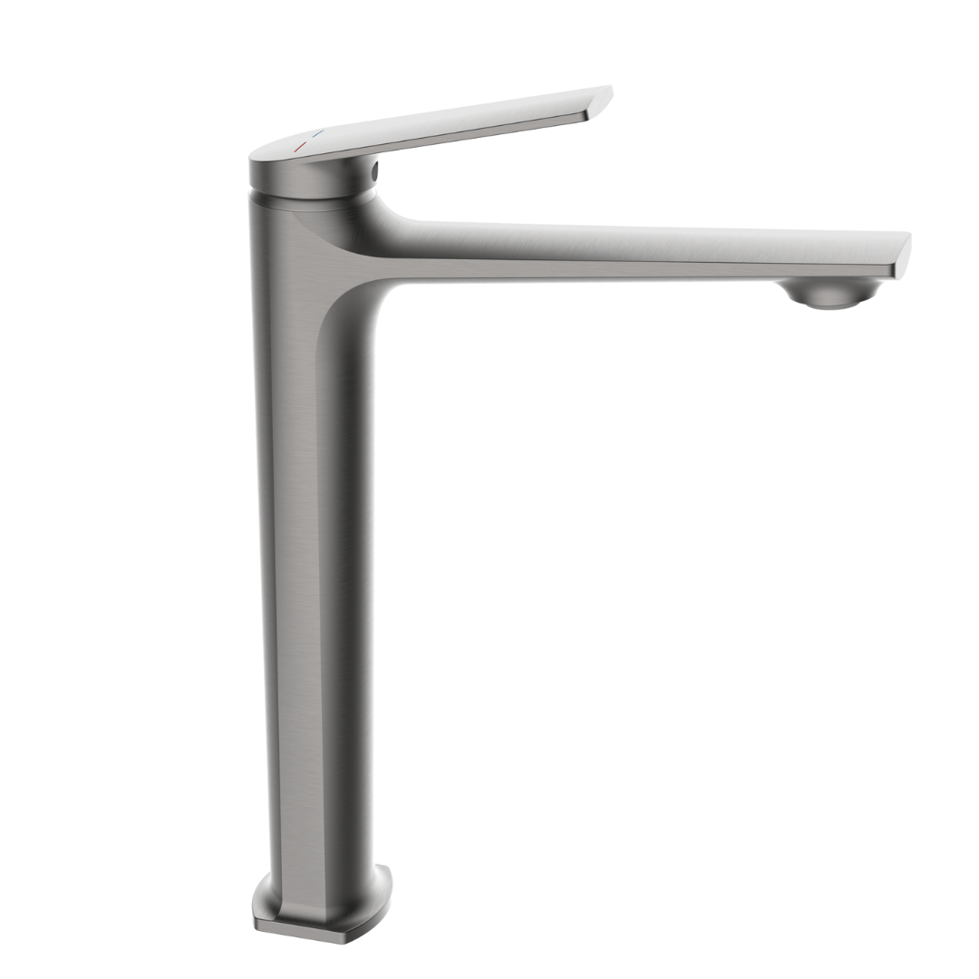 Washbasin tap high Olivia - Gun Metal