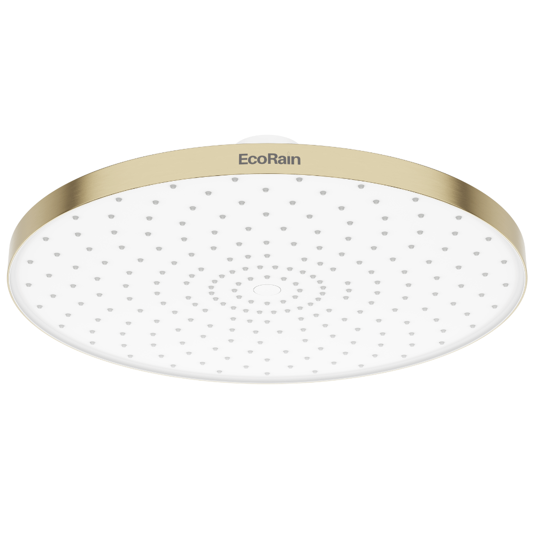 Rain shower head Matt 25 cm - Brushed Gold