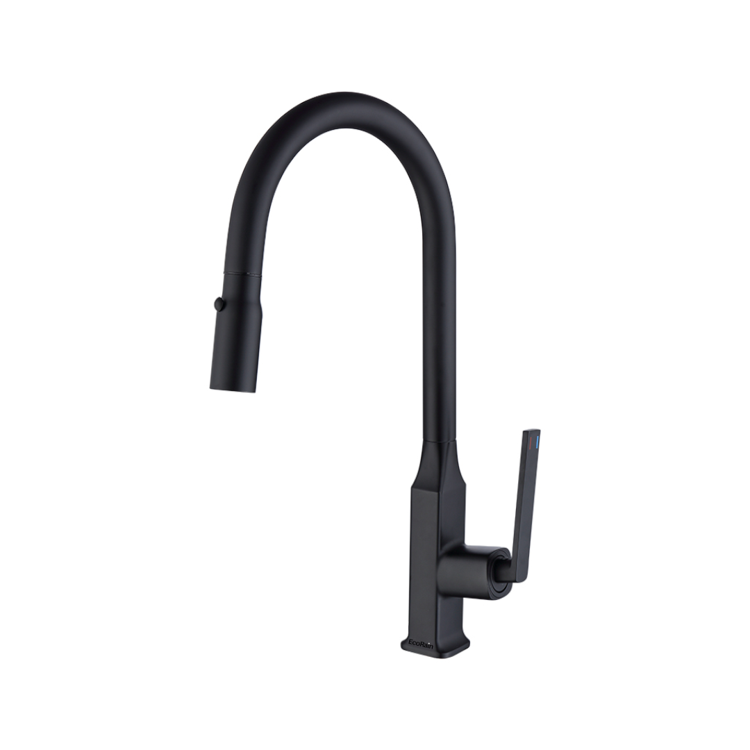 Pull-out Kitchen Tap Lucas - Black