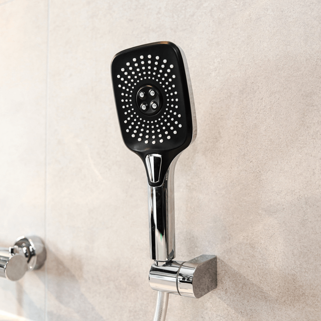 Water-saving Shower Head Melvin 12 cm - Chrome