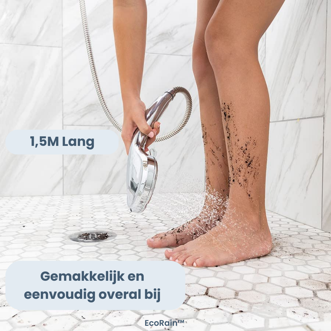 EcoRain Universal Shower Hose 1.5 meter - G ½ 1/2"