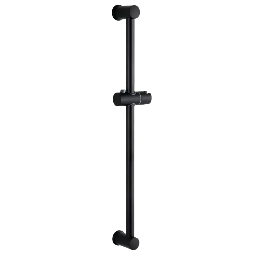 Stainless steel sliding bar 60 cm - Black