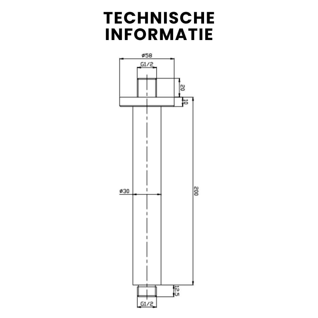 Sapho douchebak afvoer chroom 90mm - SK28507 Sapho douchebak afvoer chroom 90mm - SK28507